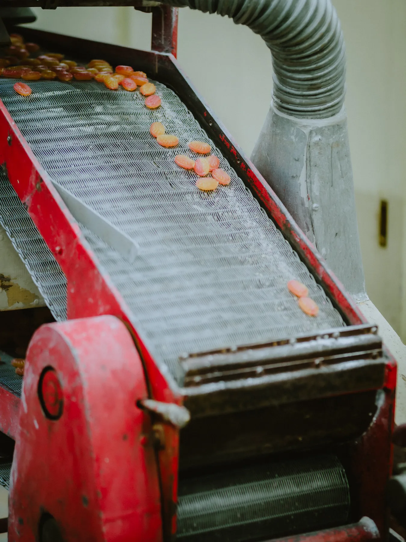 Bonbonproduktion in der Werkstatt — das Handwerk im Mittelpunkt, moderne Abläufe im Hintergrund
